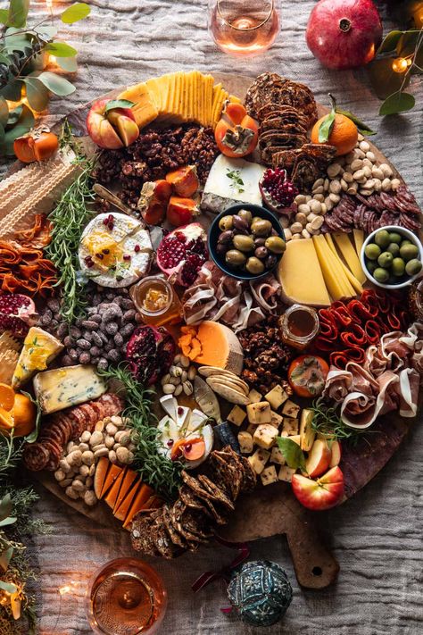 Nine Favorite Things | halfbakedharvest.com Half Baked Harvest Recipes, Fried Goat Cheese, Charcuterie Inspiration, Charcuterie Cheese, Harvest Recipes, Party Food Platters, Charcuterie And Cheese Board, Charcuterie Recipes, Half Baked