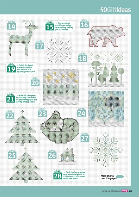 Winter Cross Stitch Patterns, Christmas Cross Stitch Patterns, Winter And Christmas, Winter Cross Stitch, Cross Stitch Christmas Ornaments, Cross Stitch Needles, Needlework Embroidery, Stitch Christmas, Cross Stitch Animals