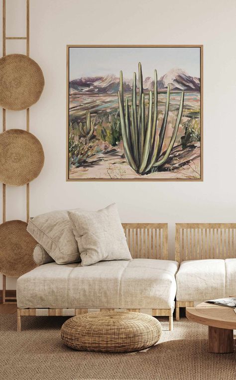 Tulum Apartment Decor, Modern Desert Living Room, Desert Decor Living Room, Desert Interior Design, Desert Interior, Southwest Interiors, Desert Living Room, Desert Wall Decor, Modern Desert Home