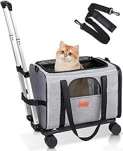 Pet Travel Carrier, Pet Travel Bag, Pet Stroller, Travel Carrier, Tsa Approved, Cat Carrier, Pet Holiday, Small Cat, Dog Carrier