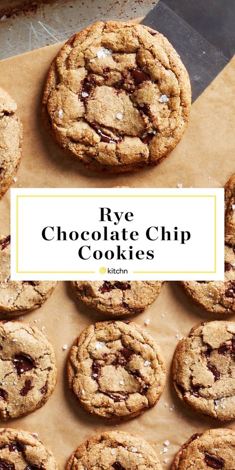 Flour Recipes, Recipes With Rye Flour, Wheat Free Baking, Classic Chocolate Chip Cookies, Rye Flour, How Sweet Eats, Cookies Recipes Chocolate Chip, Vegetarian Chocolate, Cookie Monster