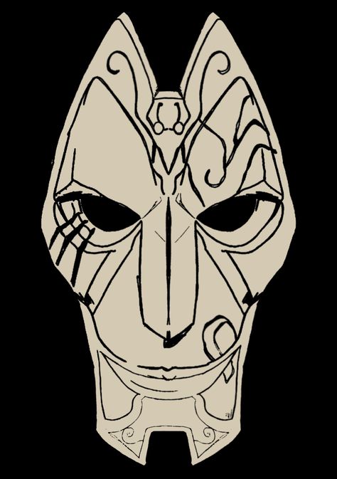 Jhin's mask from league of Legends League Of Legends Sketch, Null Sector, Jhin Mask, League Of Legends Jhin, Mafia Boy, Jhin League Of Legends, Legend Drawing, Mask Tattoo, Lol League Of Legends