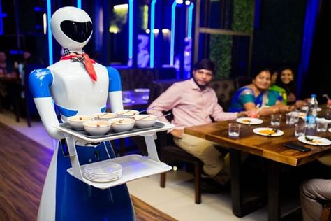 Robot Restaurant, Smartphone Gadget, Neo Tokyo, Customer Behaviour, Tech Updates, Travel Brand, Tech Innovation, Value Proposition, Hospitality Industry