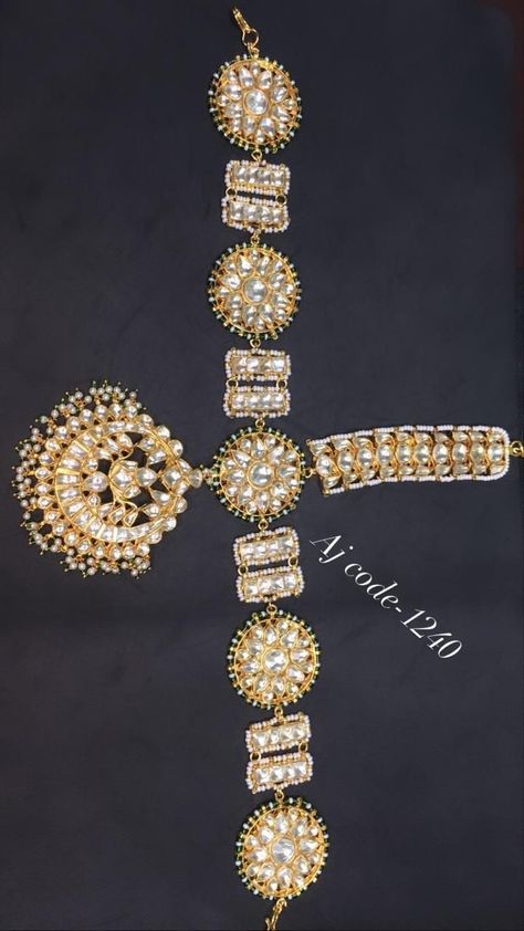 Bridal Mangtika Designs, Matapati Designs, Marwadi Jewellery Design, Trending Indian Jewellery, Rajputi Jewellery Matha Patti, Mangtika Designs, Mangtika Jewellery, Bridal Mangtika, Marwadi Jewellery