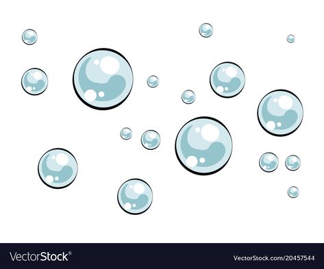 Bubble Drawing Digital, Cartoon Bubbles Art, Soap Drawing Art, Bubbles Tattoo Ideas, Soap Bubbles Illustration, Soap Bubbles Drawing, Blowing Bubbles Drawing, Drawing Bubbles, Soap Illustration