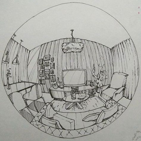 fish eye sketchyyy #interiordesignsketch #fisheye #InteriorDesigning #interiordesign #residentialdesign Fish Eye Perspective, Eye Perspective, Drawn Fish, Perspective Drawing Architecture, Perspective Art, Fish Eye, Have Inspiration, Perspective Drawing, A Level Art