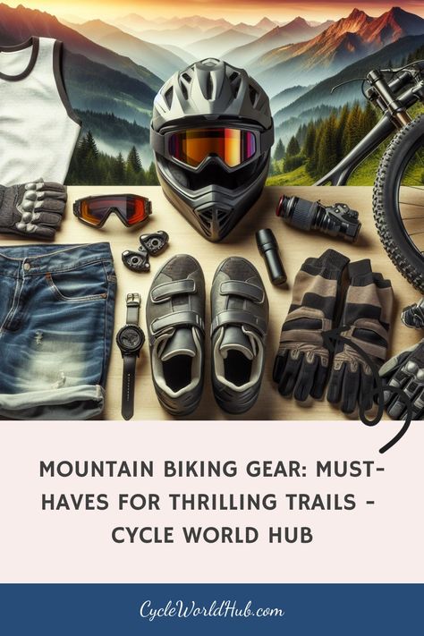 Discover top-notch mountain biking gear essentials for an epic ride! From helmets to hydration packs, gear up for adventure now! Mountain Bike Gear, Biking Gear, Bike Frame Bag, Bike Seat Cover, Mountain Biking Gear, Gear List, Racing Gear, Bike Repair, Bike Gloves