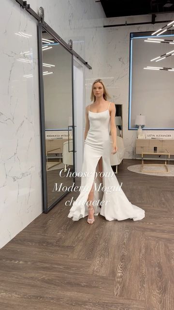 Justin Alexander on Instagram: "Which modern style are you choosing? 🤍 #JustinAlexander #Style_Elliot #Style_Everley #Style_Ebony - #modernbride #cleanstyle #weddingstyle #weddingdresstrends #weddingdress #trendingnow #elegantstyle #bridestyle #2023bride" Justin Alexander Elliot, Justin Alexander, Wedding Dress Trends, Bride Style, Modern Bride, Trending Now, Elegant Style, White Formal Dress, Wedding Styles