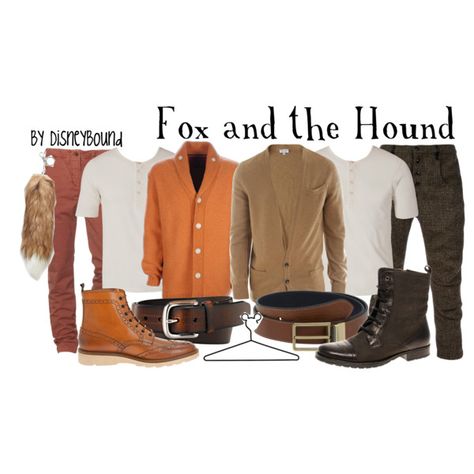 Fox and the Hound Disney Inspired Outfits, Disney Bound Outfits, Bounding Outfits, Disneybound Outfits, Costume For Men, Everyday Cosplay, Disney Inspired Fashion, Disney Outfit, The Hound