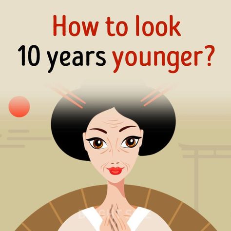 Japanese Method: How to Look 10 Years Younger | Japanese method: How to look 10 years younger.✨ | By Bright Side Coconut Oil Mask, Looking Younger, Beauty And Health, Years Younger, Bright Side, Look Younger, Japanese Women, Coconut Oil, To Look