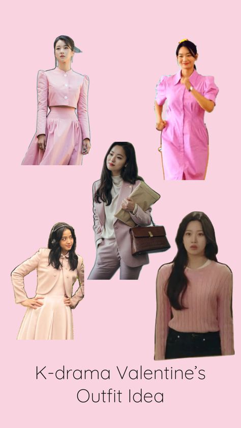 5 inspirasu outfit untuk hari Valentine kamu dari Drama Korea Hari Valentine, Korean Wave, Valentines Outfits, K Drama, Outfit Idea, Kdrama, Drama, Valentines, Valentine's Day