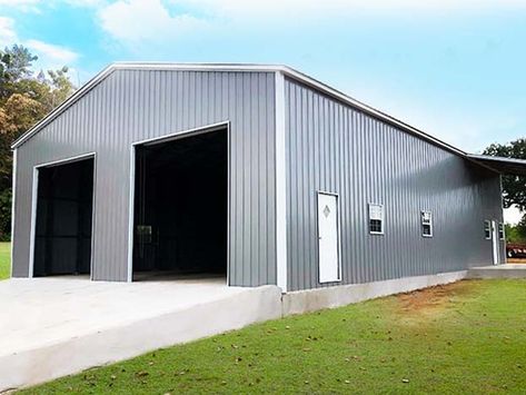 Steel Foundation Detail, Steeltech Shed, Steel Workshop, Building Construction Materials, Industrial Sheds, Steel Storage Sheds, 20x18 Storage Barn, Shed Construction, Types Of Steel