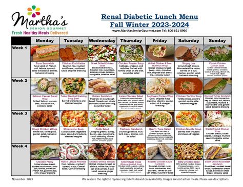 Renal - Diabetic Menu Kidney Friendly Recipes Renal Diet Breakfast, Renal Friendly Recipes, Renal Diet Menu, Chicken Breast Salad, Ckd Diet, Kidney Friendly Recipes Renal Diet, Greek Grilled Chicken, Low Protein Diet, Renal Diet Recipes