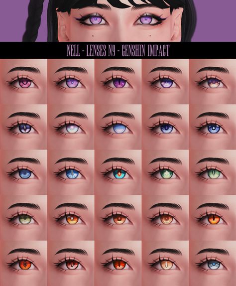 Sims 4 Cc Eyes All Ages, Sims 4 Eye Color Cc, Sims Presets, Sims Cheats, Sims Makeup, Sims Finds, Sims Download, Sims 4 Cc Eyes, Sims 4 Anime