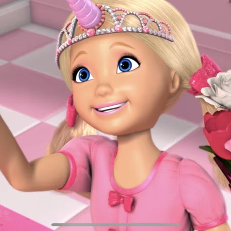 Camp Dress Up Days, Barbie In The Dreamhouse, Barbie In The Dream House, Barbie Aesthetic Wallpaper, Chelsea Roberts, Ice Cream Flavour, Meme Base, Barbie Characters, Chelsea Barbie