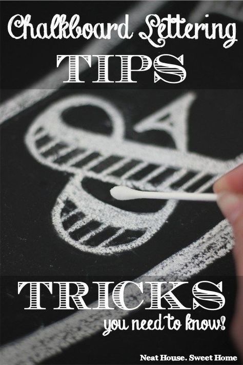 Find out how to make flawless chalkboard lettering with basic skills. I read many tutorials but couldn't believe how easy it was until I tried it myself. Chalkboard Fonts, Chalkboard Art Tutorial, Chalkboard Drawing, Chalk Writing, Chalkboard Doodles, Chalkboard Writing, Blackboard Art, Kitchen Chalkboard, Chalk Sign