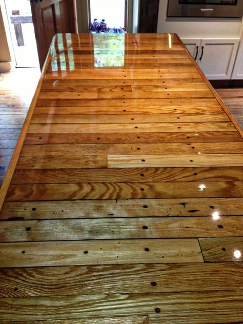 UltraClear Epoxy | Photo Gallery Outdoor Kitchen Countertops, Epoxy Table Top, Epoxy Countertop, Home Coffee Stations, Epoxy Table, Diy Holz, Wood Countertops, Resin Table, Counter Top