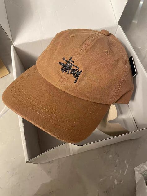 Stussy trendy cap Stussy Aesthetic, Stussy Cap, Cap Outfit Men, Trendy Caps, Cap Outfit, Fashion Inspo, Shoe Bag, Streetwear Brands, Mens Outfits