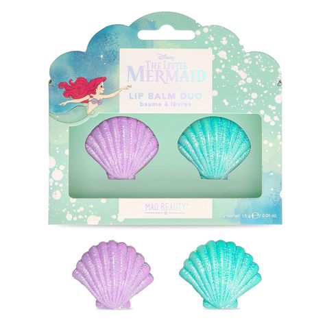 Mad Beauty, Ariel Drawing, Mermaid Soap, Soap On A Rope, Disney The Little Mermaid, Under Eye Mask, Mermaid Shell, Lip Balm Set, Strawberry Blueberry