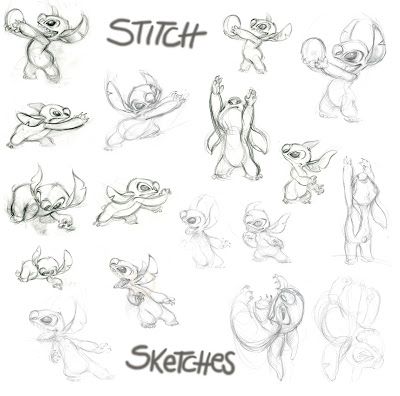 Animation timing Disney Character Sketches, Principles Of Animation, Animation Storyboard, Stitch Character, Lilo Y Stitch, Animation Sketches, Character Model Sheet, Walt Disney Animation, Disney Sketches