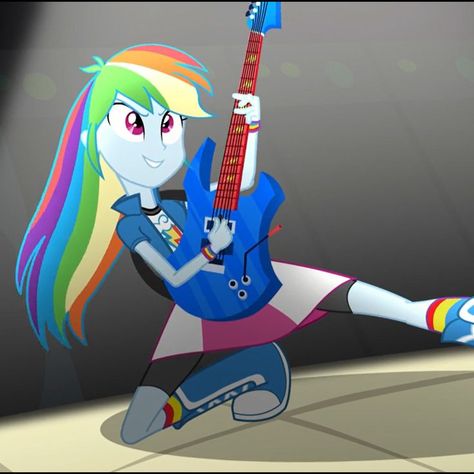 Battle Of The Bands, Mane 6, Mlp Equestria, Mlp Equestria Girls, Equestria Girls, Rainbow Dash, Karaoke, Rainbow, Music