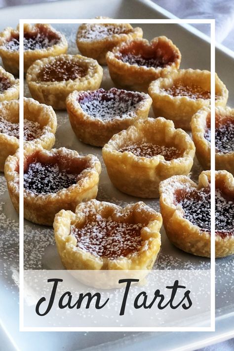 Cookies Using Pie Crust, Pie Crust Cookies Jam, Mini Pie Crusts Recipes, Pie Crust Tarts, Pie Crust Bites, Recipes For Mini Pie Crusts, Pie Crust Uses Ideas, What To Make With One Pie Crust, Jam Tarts Recipe Baking