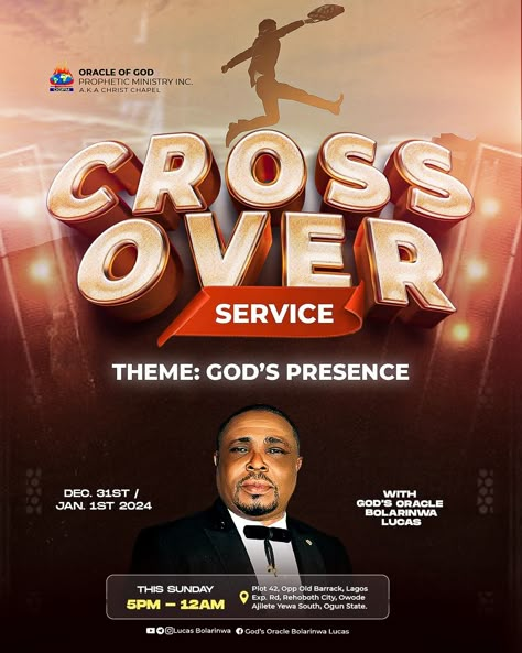 Cross Over Service Flyer Cross Over Service Flyer Design, Cross Over Flyer Design, Cross Over Flyer, Church Poster Design, Banner Designs, Writing Style, Church Poster, Church Graphic Design, Flyer And Poster Design