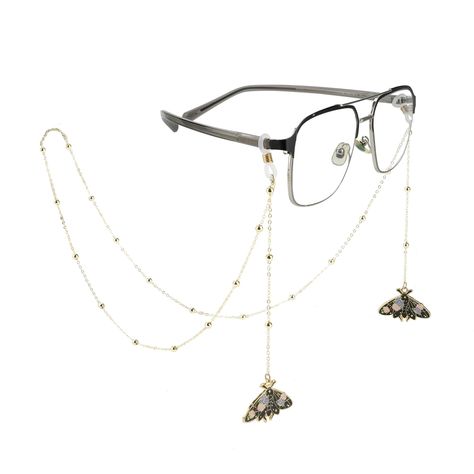 PRICES MAY VARY. Versatile Design: This 3-in-1 accessory functions as an eyeglasses chain, mask chain, or stylish necklace, making it perfect for any occasion Unique Pendant: This eyeglass chain is adorned with a charming unique pendant that adds a whimsical touch to your look Adjustable and Secure: Featuring adjustable metal coil retaining loops on both ends, it easily fits most eyeglass frames and ensures your eyewear stays secure Quality Materials: Crafted with 14K gold brass fittings, this h Rings Making, Eyeglasses Chain, Chain Mask, Clear Jewelry, Eyewear Chain, Glasses Chains, Women's Glasses, Stylish Eyeglasses, Handmade Chain