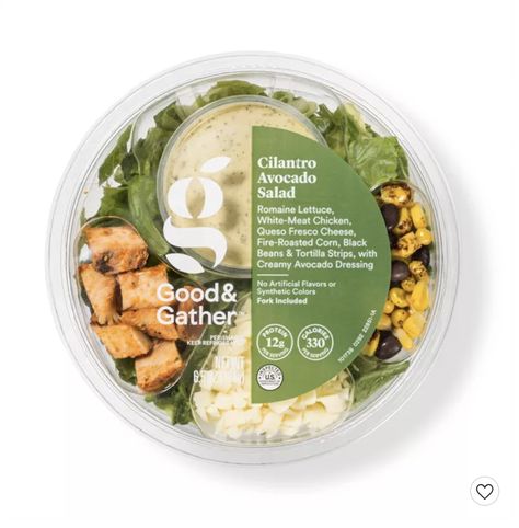 Salad Packaging, Fresco Cheese, Queso Fresco Cheese, Creamy Avocado Dressing, Frozen Pasta, Salad Kits, Avocado Dressing, Raspberry Fruit, Makanan Diet