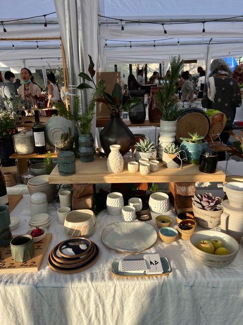 Pottery Stand Fair, Pottery Pop Up Shop, Ceramic Vendor Display, Ceramic Market Stall, Ceramics Booth Display, Pottery Display Booth, Ceramic Booth Display, Ceramic Market Display, Pottery Market Display