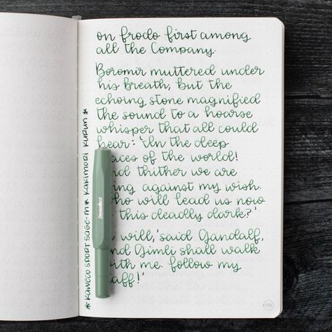 @mountainofink shared a photo on Instagram: “Ink review of Kakimori Kurun. Link in profile or head over to mountainofink.com! [used: Odyssey Notebook, Kaweco Sport Sage-medium nib,…” • Apr 13, 2022 at 8:44pm UTC Kaweco Sport, Linked In Profile, Fountain Pens, Fountain Pen, Pen And Ink, A Photo, Hobbies, Pen, Notebook