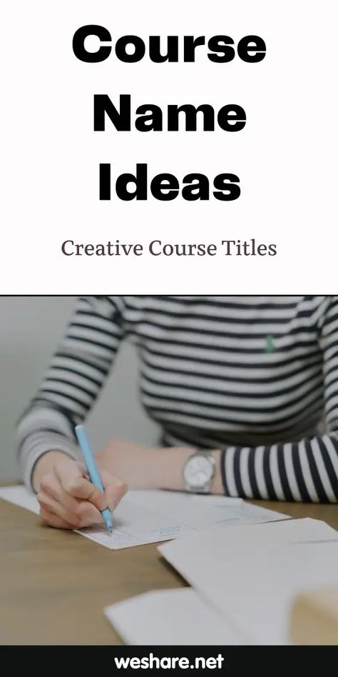 Generate creative and engaging names for your courses to attract eager learners and establish your brand. Click on the link to read more. Course Name Ideas, Summer Courses, Aesthetic Names, Business Courses, English Course, Study Course, Name Ideas, Name Generator, Free Courses