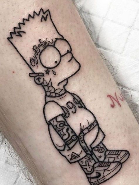 Парень in 2022 | Arm sleeve tattoos, Tattoos, Geometric tattoo Angel Wings Tattoo Neck, Pixel Tattoo, Cartoon Tattoo Ideas, Tatoo Styles, Betty Boop Tattoos, Pikachu Tattoo, Simpsons Tattoo, Animated Shows, Health Tattoo