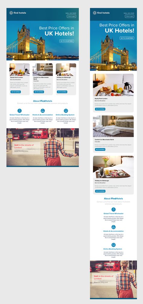 #Responsive #Template #Newsletter #Travel #Hotel Hotel Newsletter Design, Newsletters Ideas, Mailchimp Newsletter Design, Destin Hotels, Email Marketing Newsletter, Travel Club, Travel Hotel, Email Template, Newsletter Design