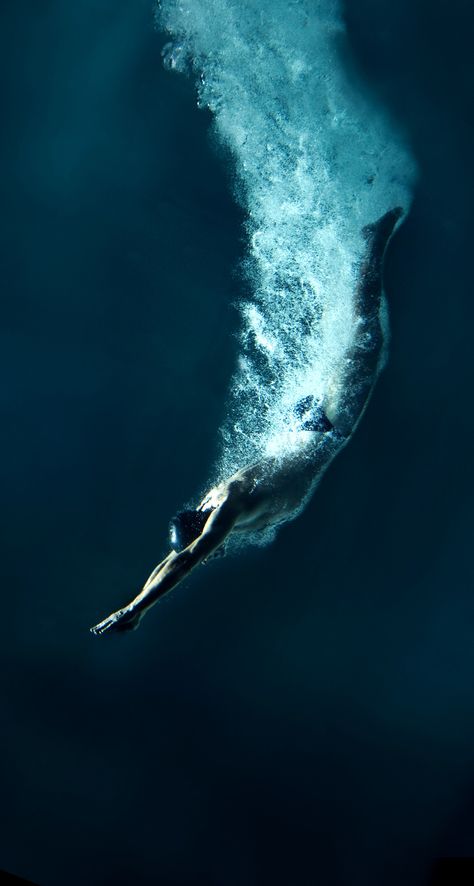 Sea Images, In The Ocean, Ocean Photography, Man Swimming, The Ocean, Nature Photography, Swimming, Water, Photography