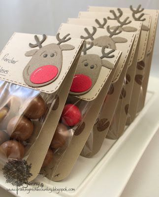 Rudolph Crafts, Reindeer Crafts, Reindeer Noses, Kids Gift Baskets, Treat Ideas, Crafts Gifts, Christmas Post, Navidad Christmas, Christmas Gift Baskets