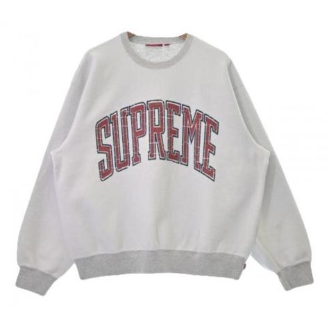 Supreme Knitwear & Sweatshirts | Buy or Sell your SUPREME online! - Vestiaire Collective Pacsun Logo, James Jebbia, Supreme Sweatshirt, Supreme Brand, College Style, American Brand, Style Clothes, College Fashion, Pocket Jeans