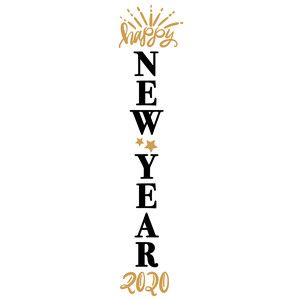 New Year Porch Sign, New Years Porch Sign, Happy New Year Porch Sign, Happy New Year Signs, Porch Leaners, New Year Words, Sign Boards, The Birth Of Christ, Happy New Year Quotes