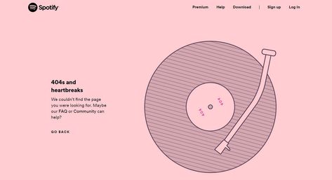 The 101 Course On Crafting 404 Pages – Muzli - Design Inspiration 404 Page Design, Ux Design Portfolio, Writing Portfolio, 404 Pages, Really Cute Puppies, Spotify Premium, Writing Challenge, Interpersonal Relationship, Error Message