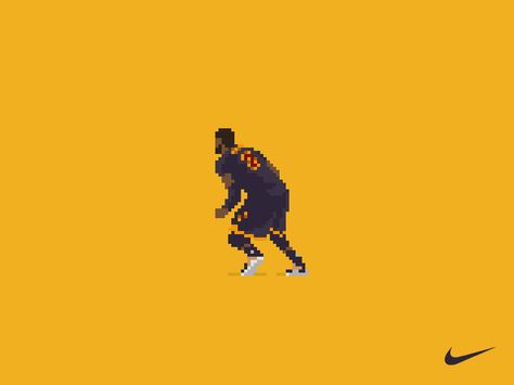 Kyrie Irving - "The Shot" designed by Pixel Hall of Fame. Connect with them on Dribbble; the global community for designers and creative professionals. Photoshop Gif, Kyrie Logo, Kyrie Irving 2, Irving Wallpapers, Basketball Drawings, Game Over, Free Basketball, Gif Illustration, Nba Basketball Art