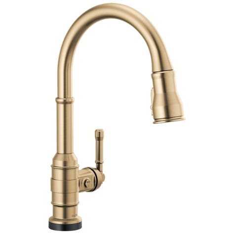 A Little “Kitchen is the New Living Room” Refresh with Delta… and a GIVEAWAY! Touch Kitchen Faucet, Delta Kitchen Faucet, Pull Down Kitchen Faucet, Cleaning Faucets, Retractable Hose, Water Delivery, Water Powers, Delta Faucets, Single Hole Faucet