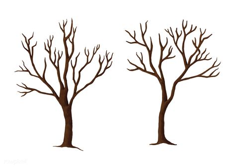 Hand drawn spooky trees in the autumn | free image by rawpixel.com Leafless Tree, Halloween Illustrations, Dry Tree, Spooky Trees, About Halloween, Halloween Tree, Tree Tree, Halloween Illustration, Tree Illustration