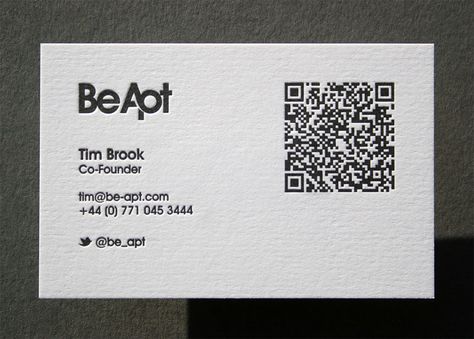 Debossed Business Card, Best Business Cards, Google Business Card, Business Card Gallery, Qr Code Business, Business Card Stand, Business Card Minimalist, Qr Code Business Card, Letterpress Business Cards