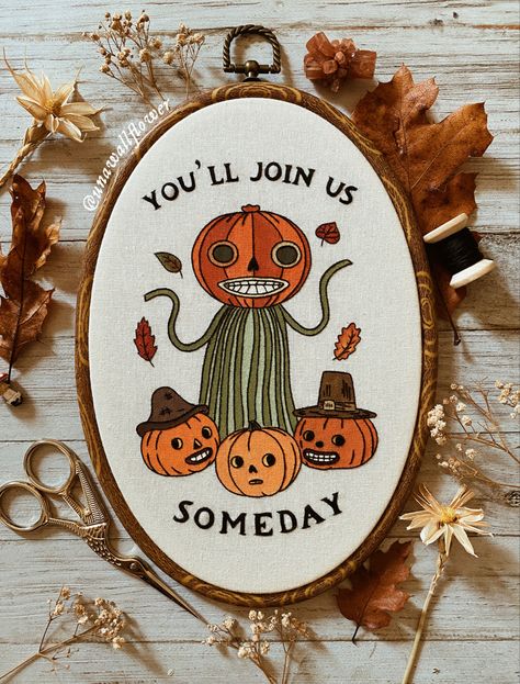 Embroidery of over the garden wall Enoch Couture, Over The Garden Wall Home Decor, Over The Wall Garden, Pottsville Over The Garden Wall, Over The Garden Wall Painting Ideas, Over The Garden Wall Pattern, Over The Garden Wall Pumpkin Painting, Over The Garden Wall Tattoo Pumpkin, Over The Garden Wall Diy Decor