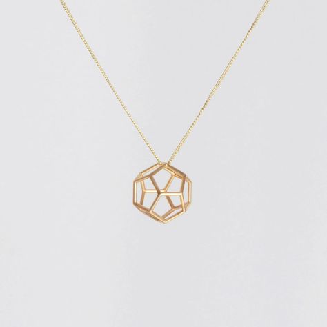 You'll never want to take this little cutie off. Lotus Flower Logo, Platonic Solids, Gold Schmuck, Platonic Solid, Beaded Jewels, Jewelry Post, Put A Ring On It, Gold Collection, Gold Plated Necklace