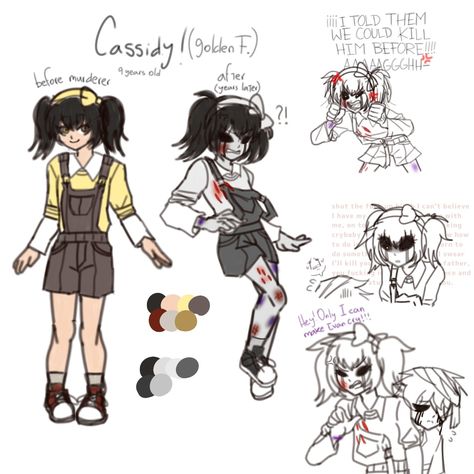 Cassidy Fnaf, Fnaf Golden Freddy, Fnaf Jumpscares, Golden Freddy, Fnaf Fanart, Animatronic Fnaf, Fnaf 1, Fnaf Movie, Fnaf Comics