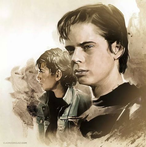 #theoutsiders #theartsiders #theartsyoutsiders #theoutsidersartsy Outsiders Photos, Outsiders Fanart, Outsiders Ponyboy, Ralph Macchio The Outsiders, Ponyboy Curtis, Pony Boy, Johnny Cade, Outsiders Movie, The Outsiders Cast