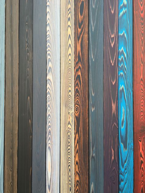 SHOU SUGI BAN colors charred wood Japanese Exterior, Wood Walls, Charred Wood, Sugi Ban, Privacy Fences, Shou Sugi Ban, Cool Ideas, Woodworking Tips, Wood Shop