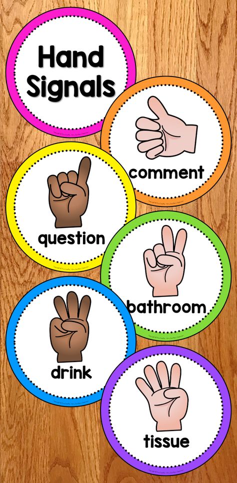 FREE Classroom Hand Signals Display Classroom Rules Printable Posters, Classroom Sign Language, Classroom Rules Display, Language Classroom Decor, Classroom Signs Printable, Classroom Hand Signals, Classroom Rules Printable, English Classroom Posters, Free Classroom Printables