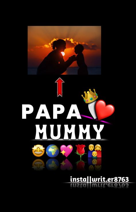 Papa Love Quotes, Mummy Papa, Papa Love, Black Background Images, Photography Skills, Black Background, Black Backgrounds, Background Images, Love Quotes